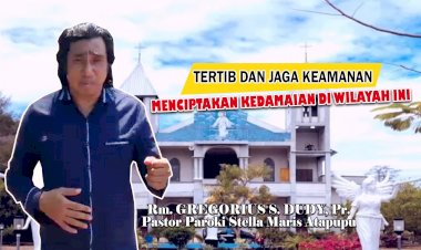 Sambut-Tahun-Baru-dan-Pemilu-2024,-Pastor-Paroki-Stella-Maris-Imbau-Seluruh-Kelompok-Masyarakat-Aktif-Jaga-Keamanan-dan-Kedamaian