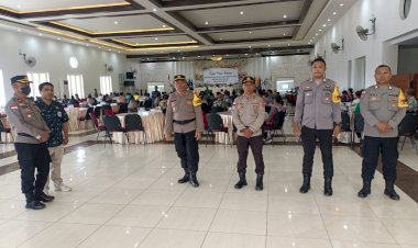 Jamin-Keamanan,-Polres-Belu-Turun-Penuh-Amankan-Rapat-Pleno-Hasil-Pemilu-2024-Tingkat-Kabupaten