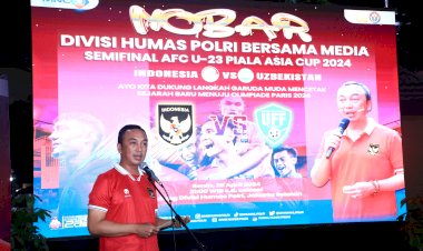 Nobar-Timnas-Indonesia-U-23-Vs-Uzbekistan-U-23-Bareng-Wartawan,-Kadiv-Humas-Bicara-Persatuan-Bangsa