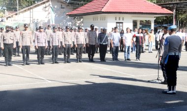 Laksanakan-Siaga-di-Hari-Buruh-2024,-Kapolres-Belu-Tekankan-Anggota-Tingkatkan-Deteksi-Dini-dan-Patroli