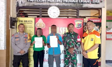 Kasus-Penganiayaan-Berujung-Damai,-Aparat-Polsek-Tasifeto-Barat-Imbau-Pasangan-ini-Lebih-Rukun-dalam-Berumah-Tangga