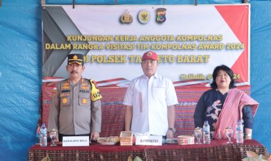 Masuk-Nominasi-Kompolnas-Award-2024,-Polsek-Tasifeto-Barat-Resor-Belu-Dikunjungi-Tim-Visitasi--Kompolnas-RI