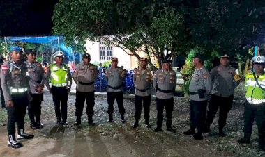 Hari-ke-53-Kampanye,-Satgas-OMP-Polres-Belu-Turun-di-10-Titik-Dalam-Kota-Amankan-Kampanye-Paslon-Bupati-dan-Wakil-Bupati-Pilkada-2024