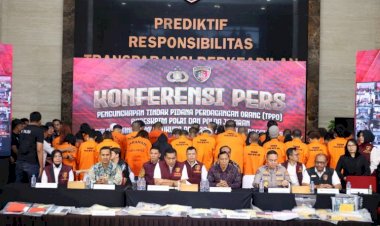 Polri-Berhasil-Ungkap-397-Kasus-TPPO-dan-482-Tersangka,-Selamatkan-904-Korban-dalam-Sebulan