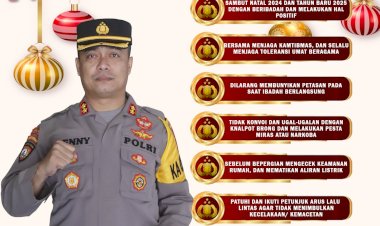 Jelang-Natal-dan-Pergantian-Tahun-Menuju-2025,-Kapolres-Belu,-AKBP-Benny-Miniani-Arief-Keluarkan-Imbauan-Kamtibmas,-Simak-Isinya