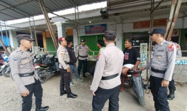 Cipta-Kondisi-Kamtibmas-di-Akhir-Pekan,Personel-Polres-Belu-Patroli-Sisir-Perkotaan-Hingga-Kantor-Penyelenggara-Pemilu