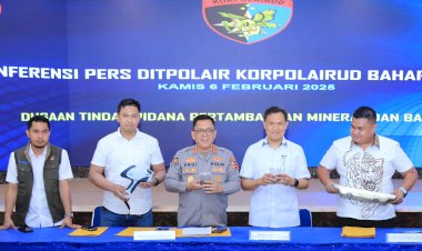 Polri-Bongkar-Tambang-Timah-Ilegal-di-Bekasi,-Kerugian-Negara-Capai-Rp10-Miliar