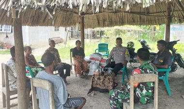 Sinergi-Ciptakan-Kamtibmas-yang-Kondusif,-Bhabinkamtibmas-Polres-Belu-dan-Babinsa-Damaikan-Warga-yang-Terlibat-Kasus-Pengancaman