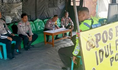 Operasi-Ketupat-Turangga-2025,-Wakapolres-Belu-Turun-Pantau-Pos-Pelayanan-dan-Pengamanan-Idul-Fitri-1446-H