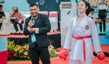 Bripda-Jessica,-Polwan-di-Polda-Riau,-Sabet-Medali-Emas-Kejuaraan-Karate-di-Malaysia