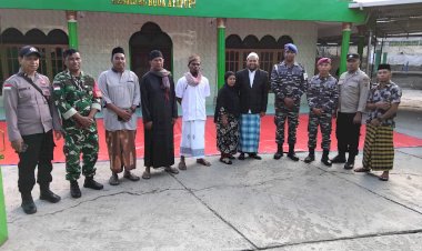 Polsek-Kakuluk-Mesak-Bersinergi-dengan-Koramil-dan-Pos-AL-Atapupu-Amankan-Sholat-Idul-Adha1446-H