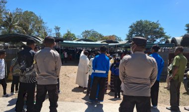 Dihadiri-Ratusan-Umat,-Polsek-Lamaknen-Turun-Amankan-Misa-Syukur-Pentahbisan-dan-Kaul-Kekal-Pater-Benediktus-Maria-Hale,OSM-dan-Suster-Maria-Januaria-Bau-Iki,--CSM