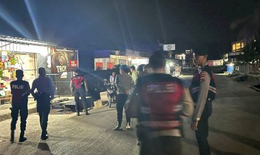 Patroli-Akhir-Pekan,-Tim-Turjawali-Samapta-Polres-Belu-Sisir-Perkotaan-dalam-Kota-Cegah-Segala-Bentuk-Gangguan-Kamtibmas