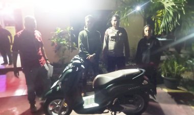 Lewat-Serangkaian-Penyelidikan,-Polsek-Tasifeto-Barat-Polres-Belu-Kembalikan-Sepeda-Motor-Temuan-Warga-ke-Pemilik