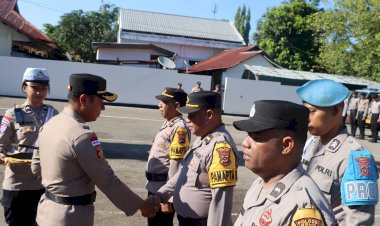 Wujud-Pelayanan-Prima-1x24-Jam,-Kapolres-Belu,-AKBP-I-Gede-Eka-Putra-Astawa-Resmikan-Pamapta-dan-Pengukuhan-Operator-110