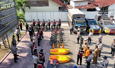 Antisipasi-Bencana-Hidrometeorologi,-Kapolres-Belu,-AKBP-I-Gede-Eka-Putra-Astawa-Cek-Kesiapan-Peralatan-Tanggap-Bencana-Alam