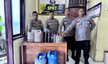 Sepekan-Gelaran-KRYD,-Polsek-Raihat-Sita-dan-Amankan-Ratusan-Liter-Miras-Tradisional-Siap-Edar