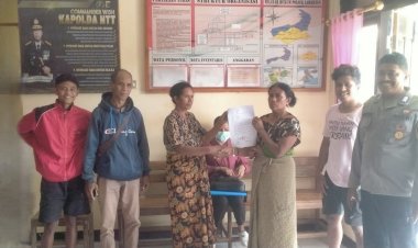 Kasus-Penganiayaan-Berujung-Damai,-Bhabinkamtibmas-Polres-Belu-Imbau-Dua-Warga-Kewar-ini-Hidup-Rukun-dalam-Keluarga