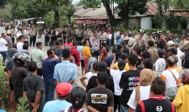 Diwarnai-Aksi-Pelemparan-kepada-Petugas,-Polres-Belu-dan-Instansi-Terkait-Berjibaku-Amankan-Proses-Eksekusi-Tanah-di-Dua-Lokasi