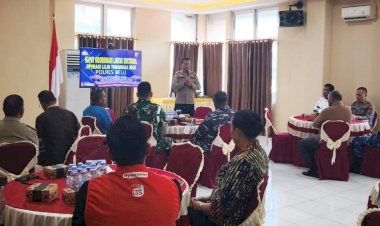 Nataru-di-Depan-Mata,-Polres-Belu-Undang-Instansi-Terkait-Gelar-Rakor-Lintas-Sektoral-Kesiapan--Operasi-Lilin-Turangga-2025