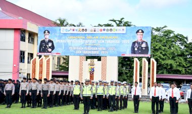 Polda-NTT-Kerahkan-Ribuan-Personel-dalam-Operasi-Lilin-Turangga-2025,-Amankan-8.306-Gereja-dan-Perayaan-Natal–Tahun-Baru-di-Seluruh-NTT