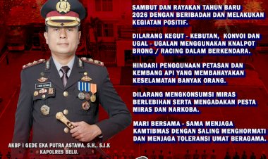 Sambut-Tahun-Baru-2026,-Kapolres-Belu-Keluarkan-Imbauan-Kamtibmas-untuk-Masyarakat,-Simak-Isinya
