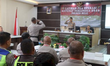 Kesiapan-Pengamanan-Idul-Fitri-1447-H,-Kapolres-Belu-Pimpin-Langsung-Latihan-Pra-Operasi-Ketupat-Turangga-2026