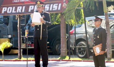 Berbalut-Semangat-Nasionalisme-dan-Persatuan-Bangsa,-Kapolres-Belu-Pimpin-Upacara-Peringatan-Hari-Lahir-Pancasila-Tahun-2026