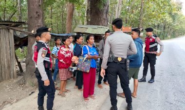 Rutin-Menjaga-Kamtibmas,-Tim-Turjawali-Samapta-Polres-Belu-Gencar-Laksanakan-Patroli-Dialogis-di-Seputaran-Kota