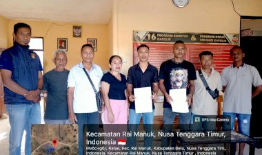 Kedua-Pihak-Sepakat-Berdamai,-Polsek-Raimanuk-Resor-Belu-Selesaikan-Kasus-Penganiayaan-Secara-Restorative-Justice