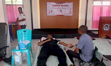 Aksi-Sosial-untuk-Kemanusiaan,-Polres-Belu-Gelar-Donor-Darah-Sambut-Hari-Jadi-ke-75-Humas-Polri