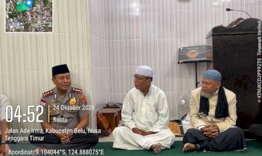 Subuh-Keliling-di-Masjid-Sakinah,-Kapolres-Belu-Bawa-Pesan-Kamtibmas-dan-Ingatkan-Tentang-Bersyukur-Atas-Setiap-Nikmat-Tuhan