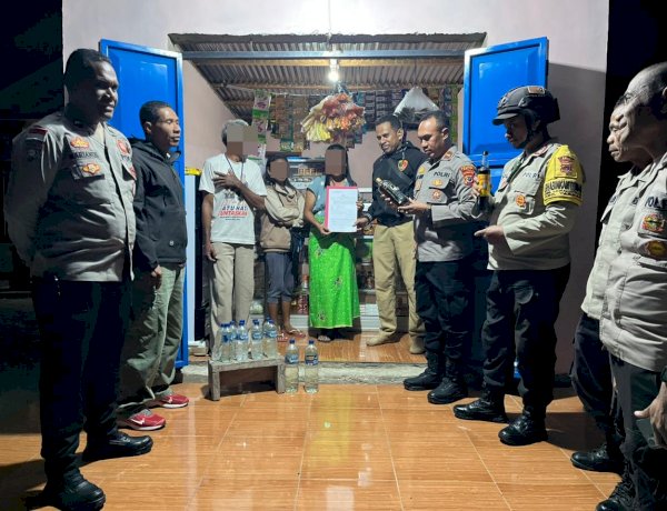 Serius Basmi Penyakit Masyarakat, Polsek Tasifeto Barat Amankan Ratusan Liter Miras di Dua Kecamatan