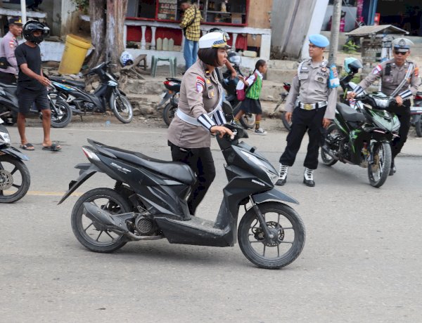 Sepekan Lebih Operasi Zebra 2025 Digelar, Kasat Lantas Polres Belu Sebut Pelanggaran Lalu Lintas Didominasi Kendaraan Roda Dua