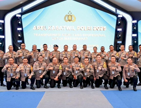 Hadiri Apel Kasatwil 2025, Kapolres Belu Tegaskan Komitmen Dukung Transformasi Menuju Polri yang Presisi