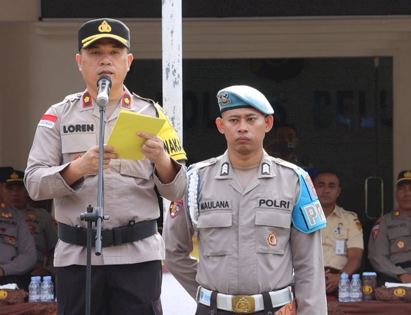 Pimpin Gelar Pasukan, Wakapolres Belu Beberkan 9 Jenis Pelanggaran yang Jadi Sasaran Operasi Keselamatan Turangga 2026