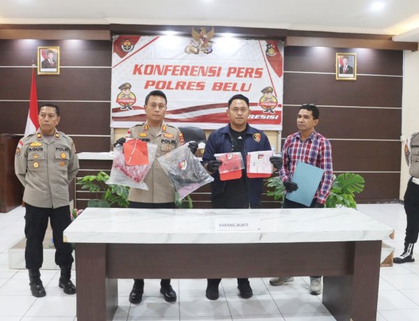 Tetapkan Tiga Tersangka, Polres Belu Gelar Konferensi Pers Kasus Persetubuhan Terhadap Anak
