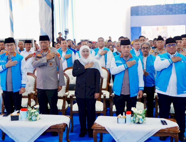 Silaturahmi Ramadhan Bareng KSPSI di Jatim, Kapolri Ajak Buruh Bersatu Dukung Upaya Perdamaian Presiden 