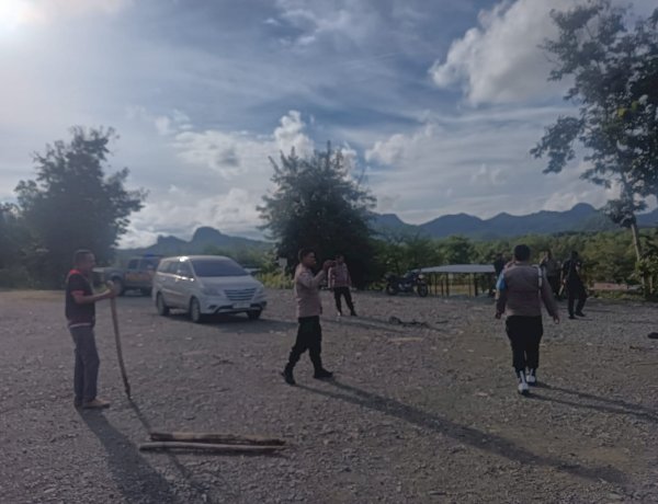 Berantas Penyakit Masyarakat, Tim Gabungan Polres Belu Datangi Masmae, Lokasi yang Diduga Menjadi Praktik Judi Sabung Ayam dan Bola Guling