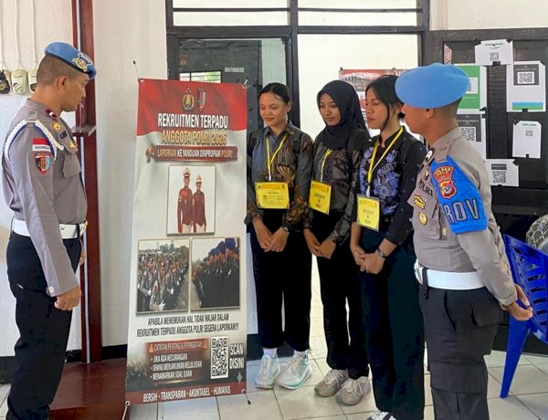 Buka Ruang Pengawasan di Rekrutmen Polri T.A 2026, Polres Belu Gelar Sosialisasi QR Yanduan Propam Polri, Jika ada Kecurangan Laporkan!