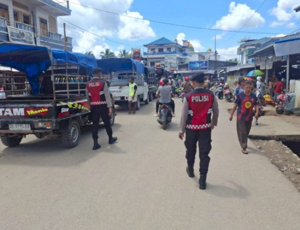 Terus Menjaga Kamtibmas, Tim Perintis Samapta Polres Belu Rutin Laksanakan Patroli Dialogis di Seputaran Kota