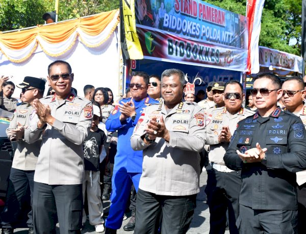 Warga Padati Pameran HUT ke-80 Bhayangkara, Wakapolda NTT Ajak Masyarakat Lebih Dekat dengan Polri