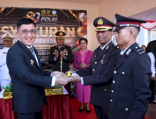 Hadiri Upacara dan Syukuran Hari Bhayangkara ke 80, Bupati Belu Apresiasi Pengabdian dan Dedikasi Polres Belu dalam Menjaga Kamtibmas