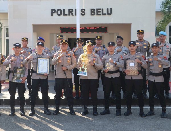 Raih Juara 1 Lomba Call Center 110 sePolda NTT, Kapolres Belu: Reward ini Sebagai Bukti Komitmen Polri Hadirkan Pelayanan Cepat Setiap Laporan Masyarakat