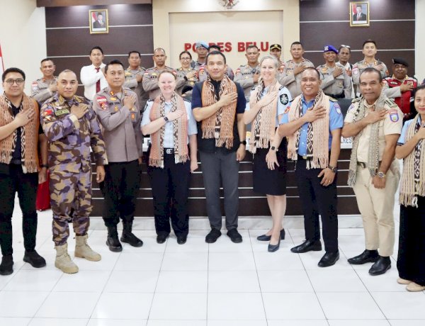 Gelar Trilateral Meeting di Polres Belu, Polri Bersama APF dan PNTL Sepakat Perkuat Sinergi Berantas Kejahatan Transnasional di Wilayah Perbatasan