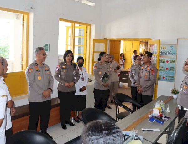 Tingkatkan Kualitas dan Akuntabilitas Layanan kepada Masyarakat, Karo RBP Stamarena Polri Kunjungi Polres Belu dan Mal Pelayanan Publik Timor Atambua