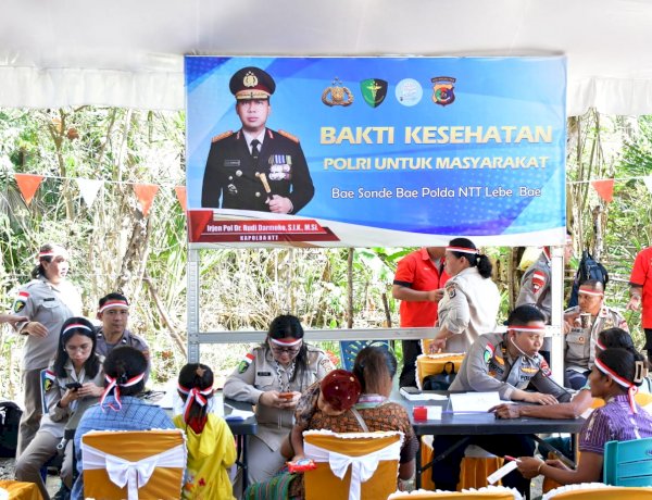 Jembatan Merah Putih Presisi di Takari Diresmikan Presiden, Kapolda NTT: Wujud Nyata Pengabdian untuk Rakyat