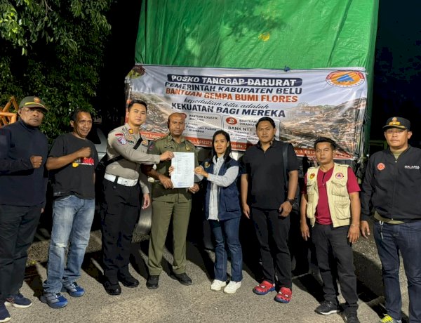 Belu untuk Flores: Serahkan ke BPBD NTT, Ribuan Paket Bantuan Kloter Kedua untuk Korban Bencana Langsung di Kirim ke Flores