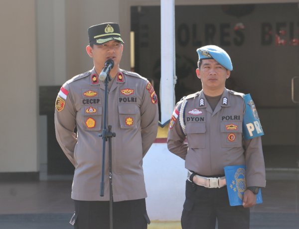 Apel Jam Pimpinan, Wakapolres Belu Tekankan Soal Disiplin dan Kekompakan Personel dalam Pelaksanaan Tugas