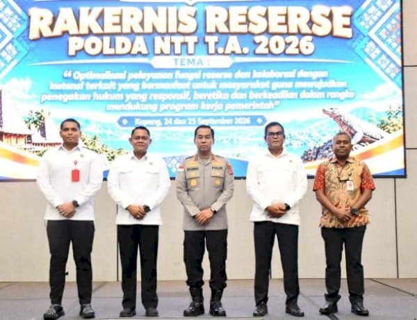Buka Rakernis Gabungan Fungsi Reserse 2026, Kapolda NTT Tekankan Penegakan Hukum yang Responsif, Beretika, dan Berkeadilan
